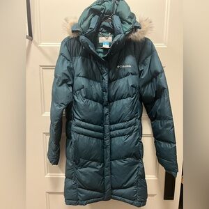 Columbia Women's Teal Puffer Jacket